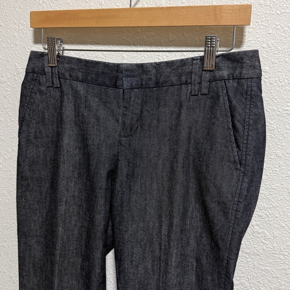 GAP Women's Straight Leg Dark Wash Stretch Pants‎ Size 2 Regular - Picture 8 of 10